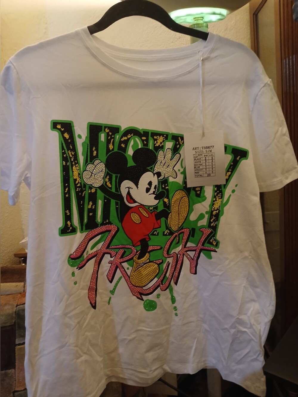 Mickey Graphic Tee - Bright M